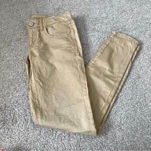 3/$25 American Eagle Low Rise Tan Skinny Jeans